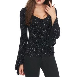 Free People “What A Babe” Top ~never worn~